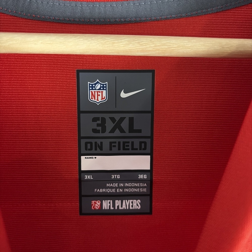 Mac Jones New England Patriots Nike Alternate Game Jersey Throwback Red 3XL NEW! - Picture 7 of 10